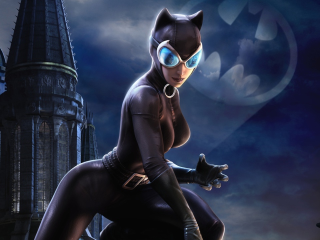 Das Catwoman Dc Universe Online Wallpaper 640x480