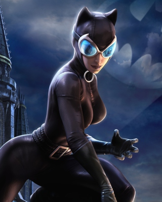 Catwoman Dc Universe Online - Obrázkek zdarma pro 132x176