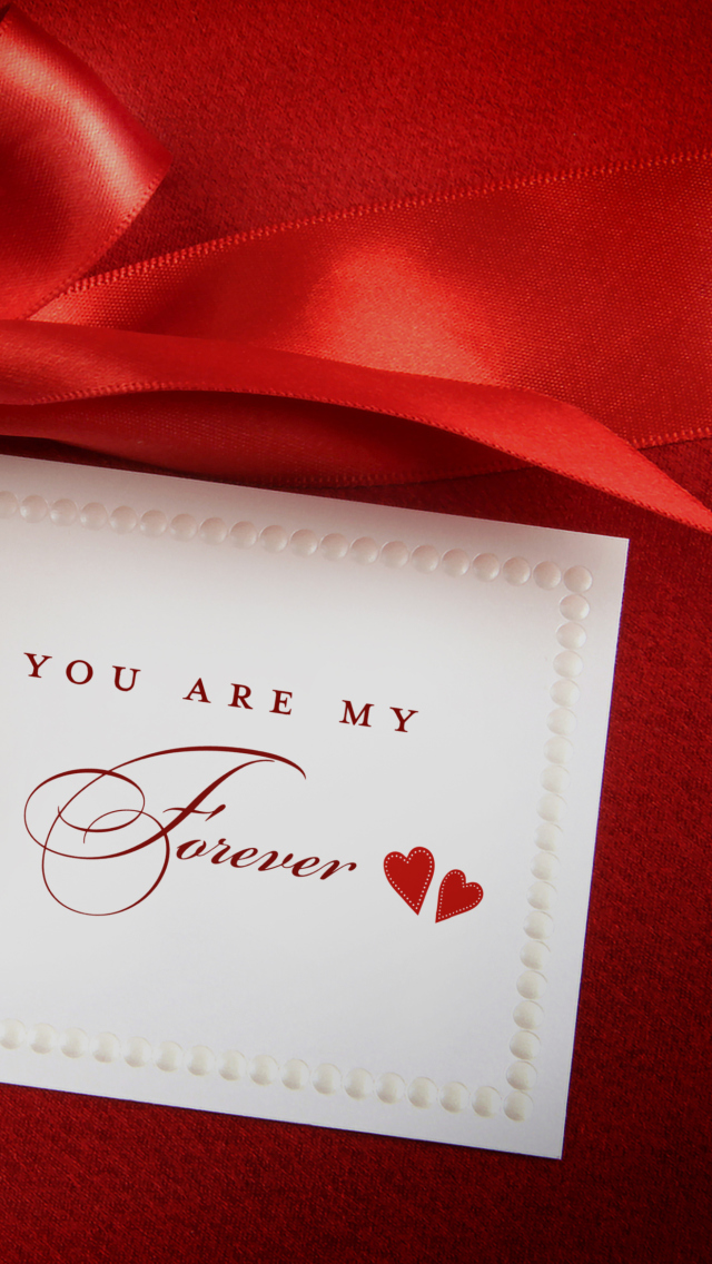 Das You Are My Forever Wallpaper 640x1136