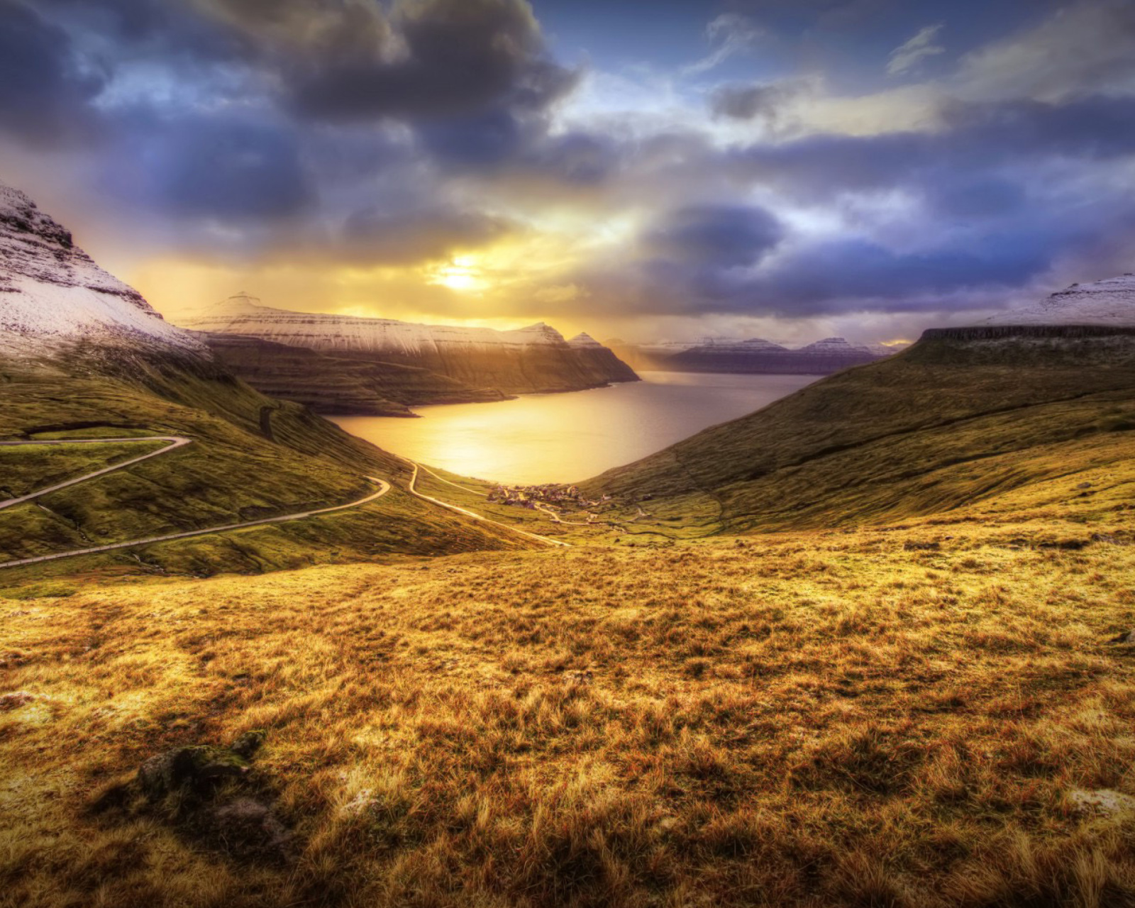 Screenshot №1 pro téma Faroe Islands Landscape 1600x1280