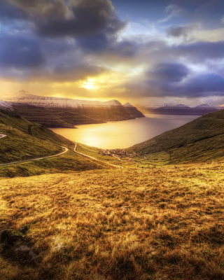 Faroe Islands Landscape - Obrázkek zdarma pro Nokia Asha 308