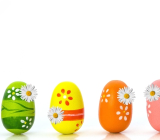 Colorful Easter Eggs - Obrázkek zdarma pro iPad mini 2