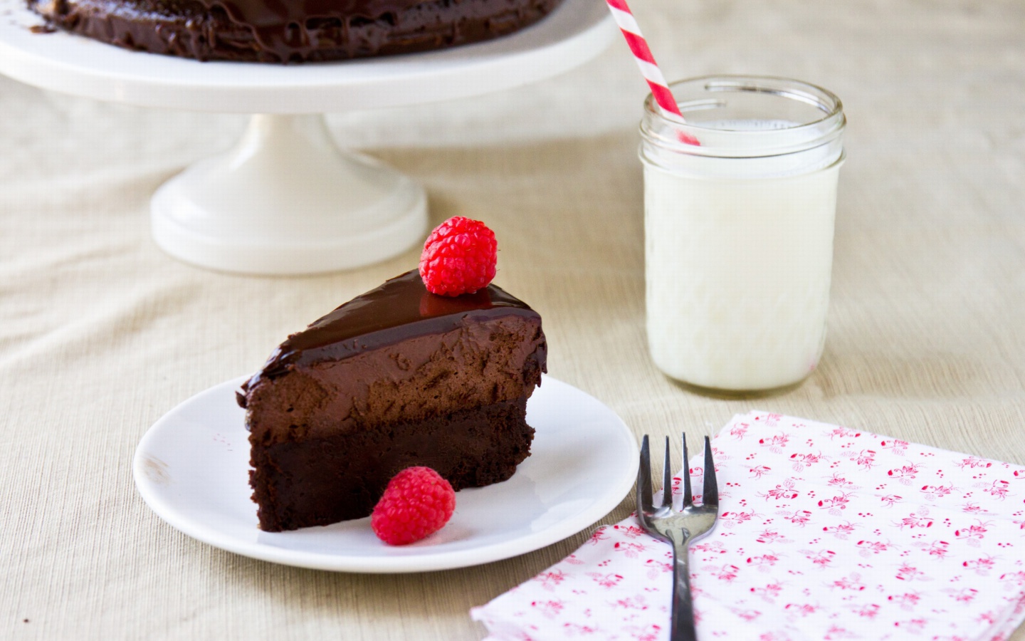 Fudge cake wallpaper 1440x900