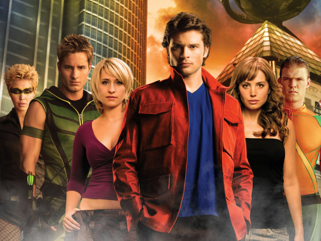 Das Smallville Wallpaper 1024x768