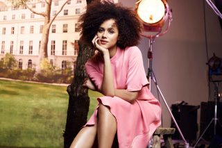 Nathalie Emmanuel HD Background for Android, iPhone and iPad