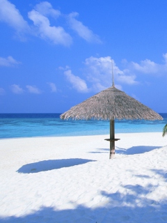 Beach Rest Place wallpaper 240x320