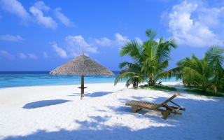 Beach Rest Place - Obrázkek zdarma pro HTC Hero