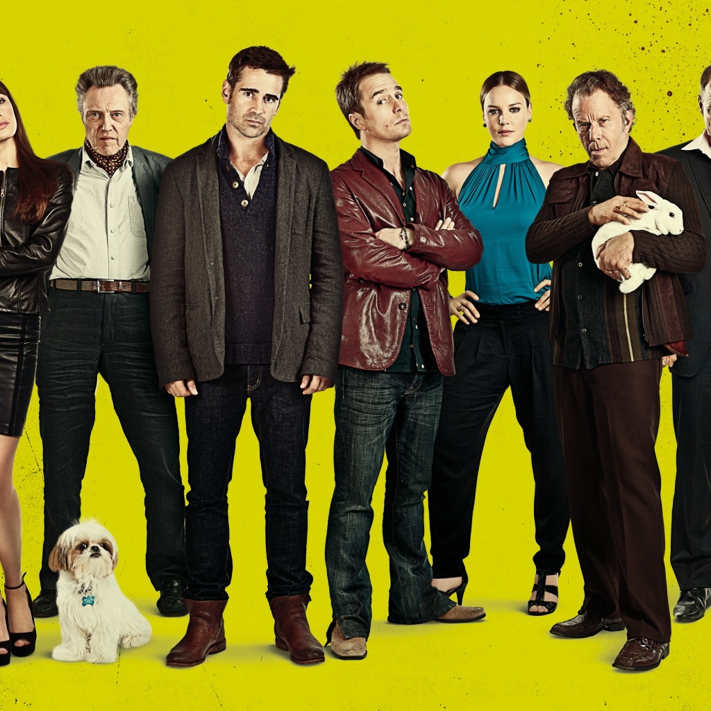 Das Seven Psychopaths with Colin Farrell and Sam Rockwell Wallpaper 1024x1024