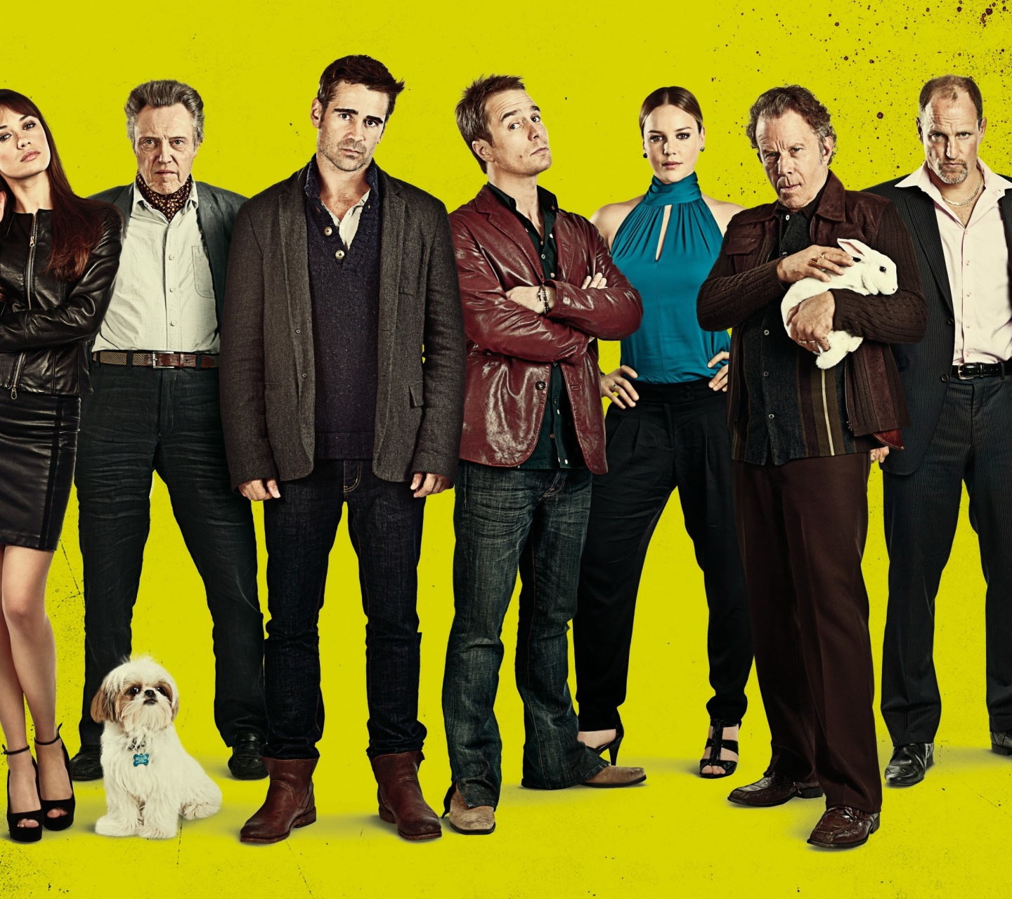 Das Seven Psychopaths with Colin Farrell and Sam Rockwell Wallpaper 1440x1280