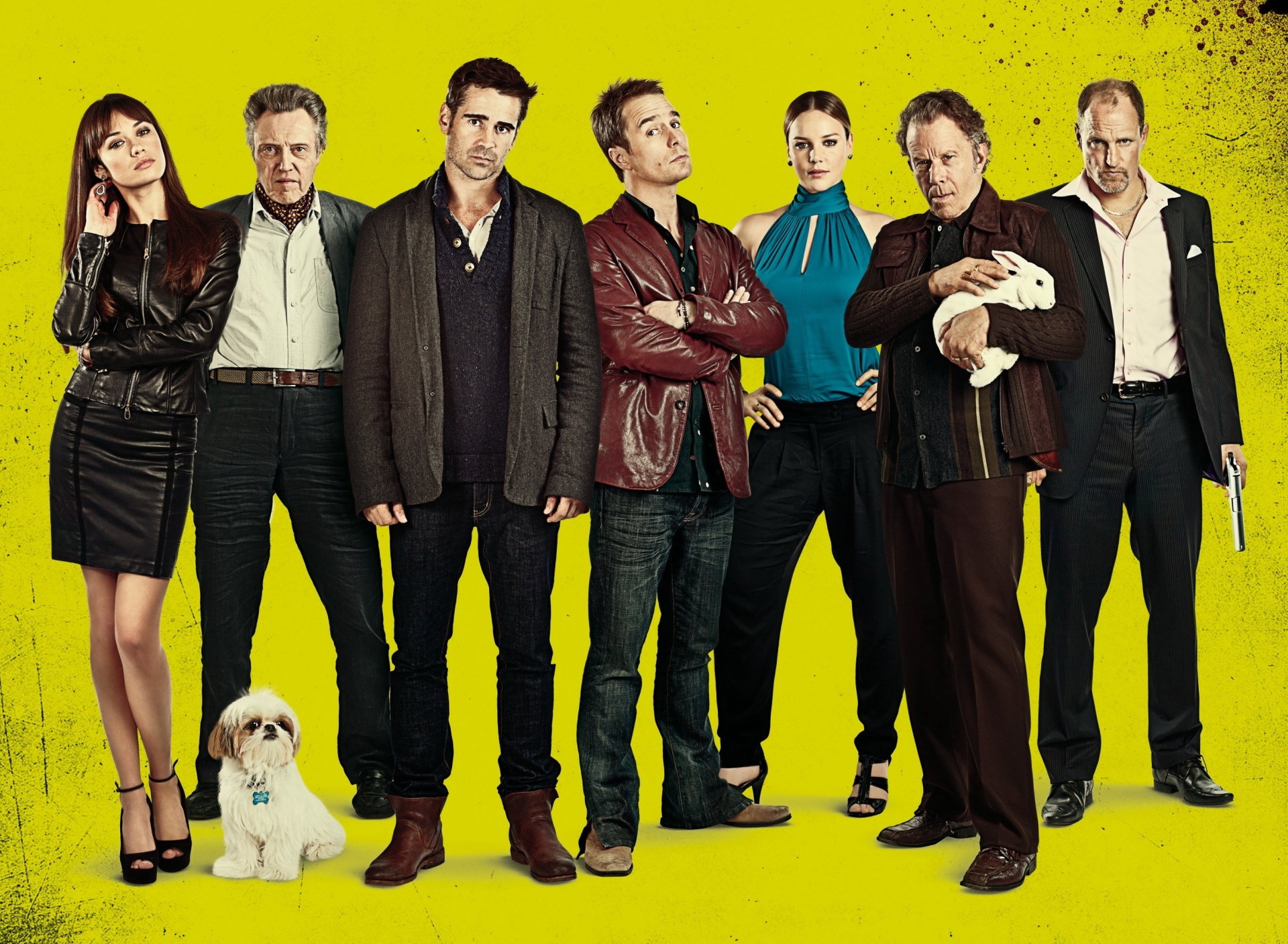 Обои Seven Psychopaths with Colin Farrell and Sam Rockwell 1920x1408