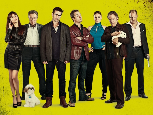 Das Seven Psychopaths with Colin Farrell and Sam Rockwell Wallpaper 640x480