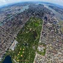 Central Park New York From Air screenshot #1 208x208