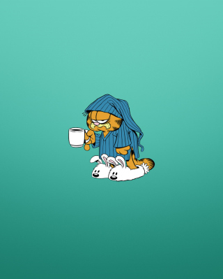 Garfield's Monday Morning - Fondos de pantalla gratis para Nokia C2-01