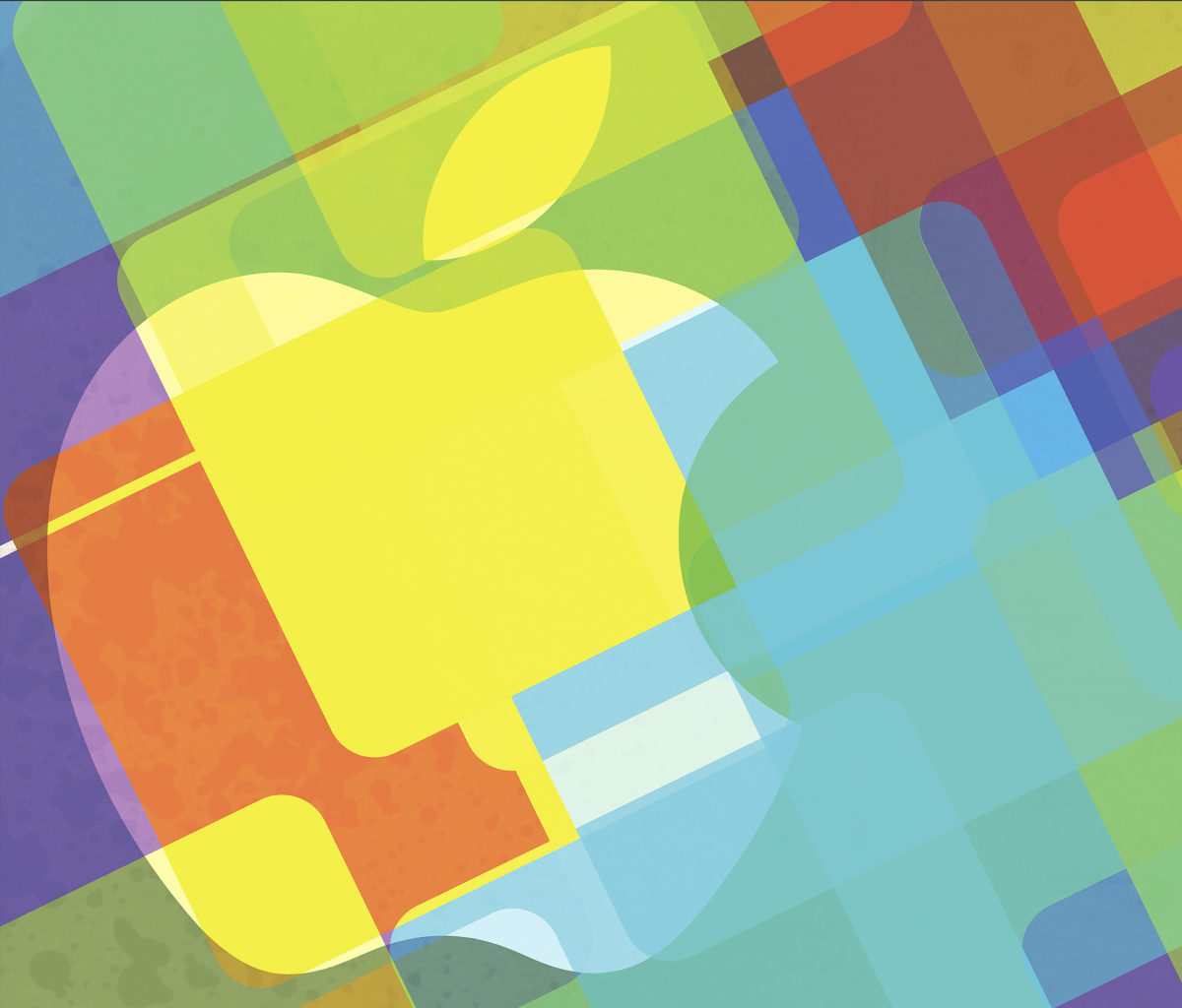 Das Macbook Logo Wallpaper 1200x1024