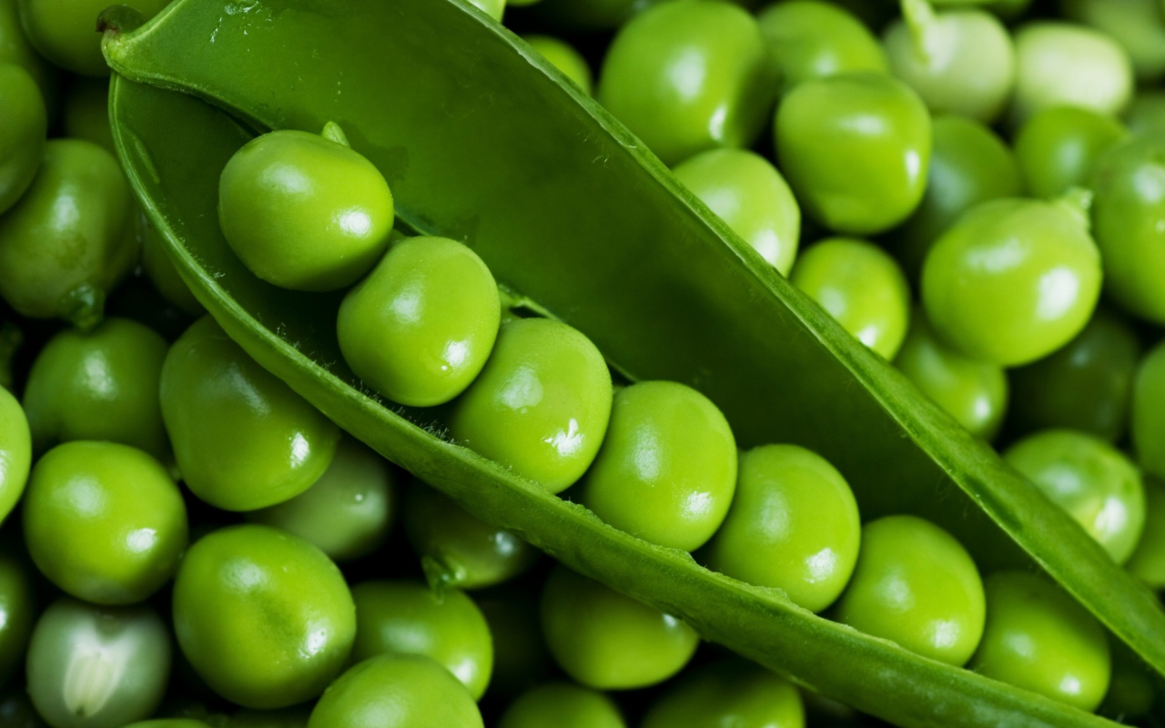 Обои Green Peas 1280x800