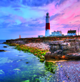 Kostenloses Lighthouse In Portugal Wallpaper für iPad mini 2
