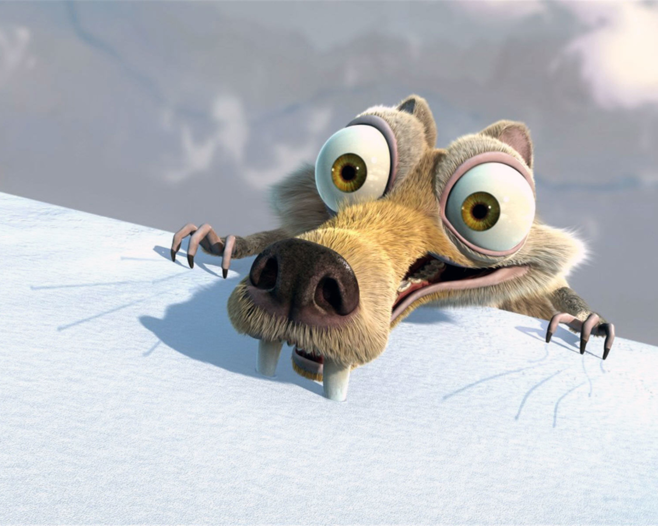 Screenshot №1 pro téma Scrat - Ice Age 1280x1024