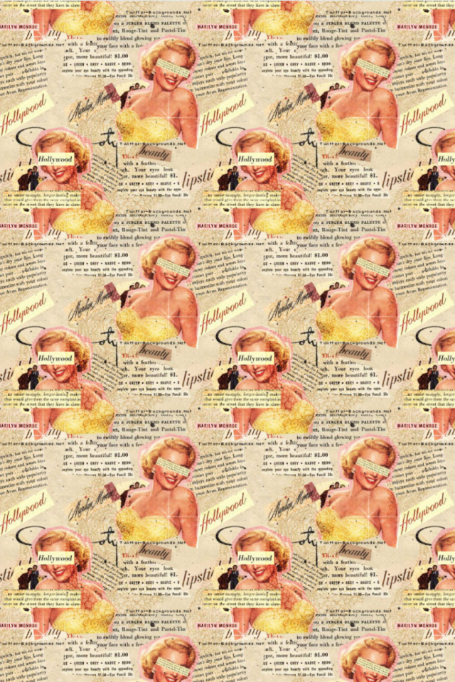 Screenshot №1 pro téma Marilyn Monroe Pattern 640x960