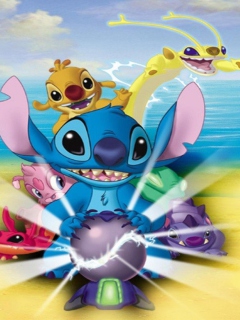 Fondo de pantalla Lilo And Stitch 240x320