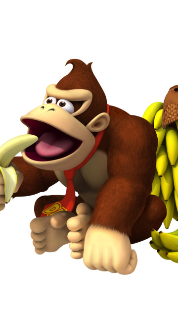 Donkey Kong Computer Game screenshot #1 360x640