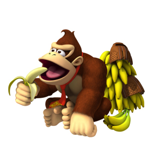 Donkey Kong Computer Game - Obrázkek zdarma pro 1024x1024