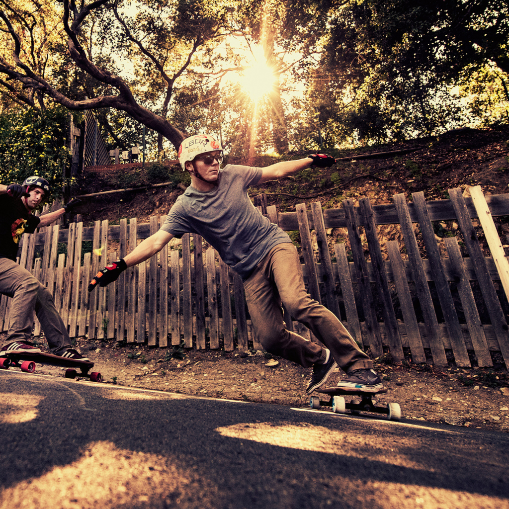 Das Skateboarding Wallpaper 1024x1024