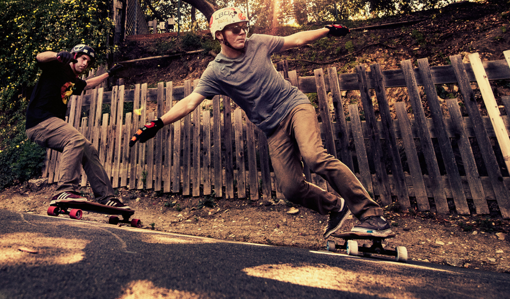 Das Skateboarding Wallpaper 1024x600