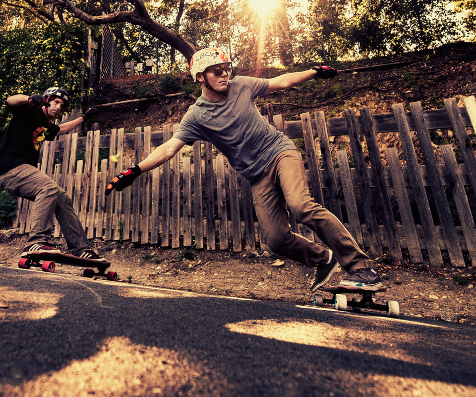 Обои Skateboarding 960x800