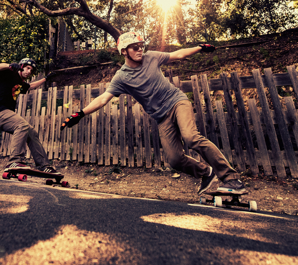 Das Skateboarding Wallpaper 960x854