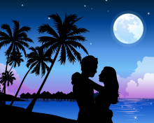 Screenshot №1 pro téma Romantic Paradise 220x176