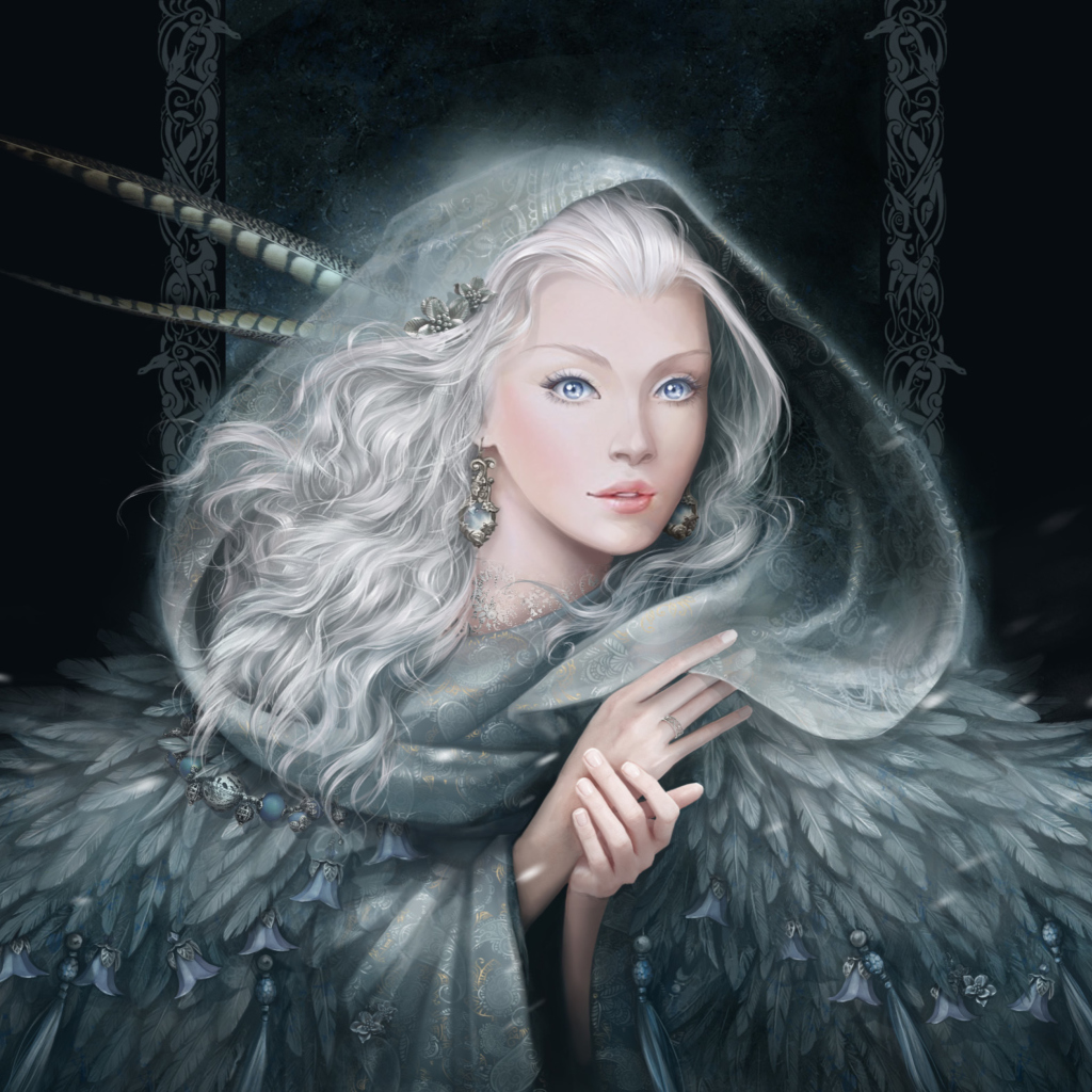 Sfondi White Fantasy Princess 1024x1024
