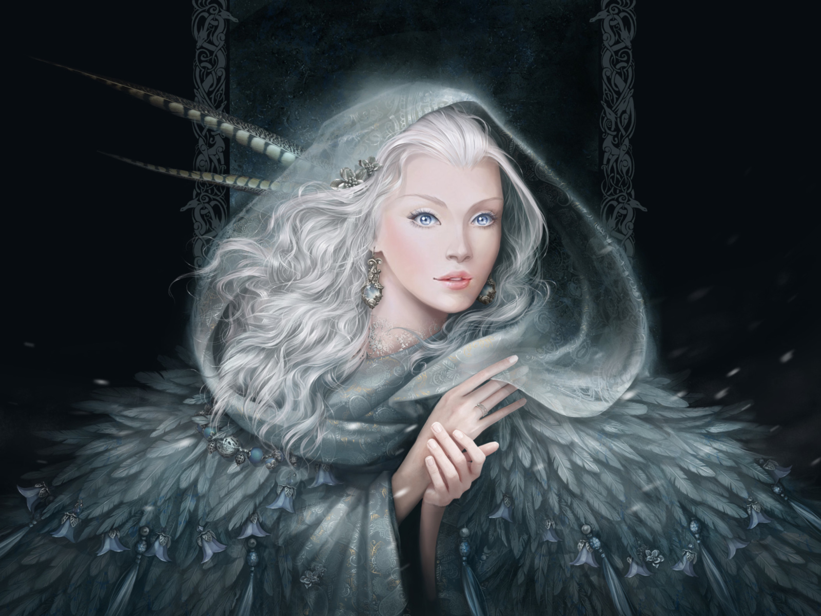 Sfondi White Fantasy Princess 1600x1200