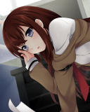 Kurisu Makise, Steins Gate screenshot #1 128x160