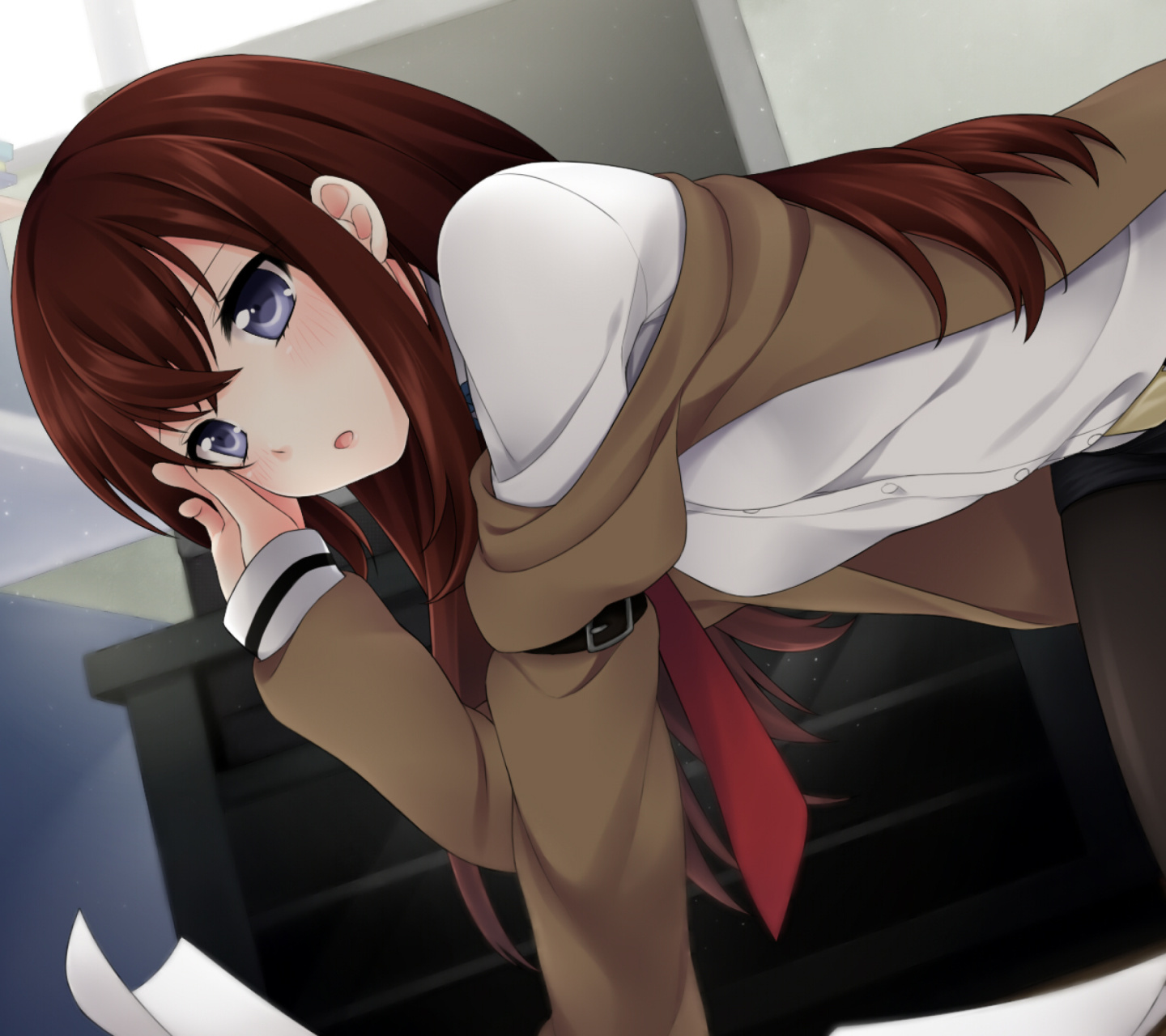 Kurisu Makise, Steins Gate screenshot #1 1440x1280