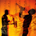Das Jazz Duet Wallpaper 128x128