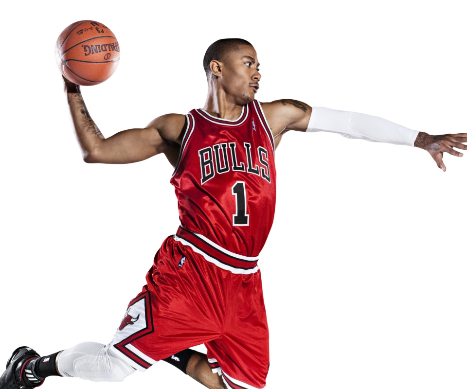 Screenshot №1 pro téma Derrick Rose - NBA Star 960x800