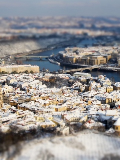 Screenshot №1 pro téma Panoramic View Of Prague 240x320