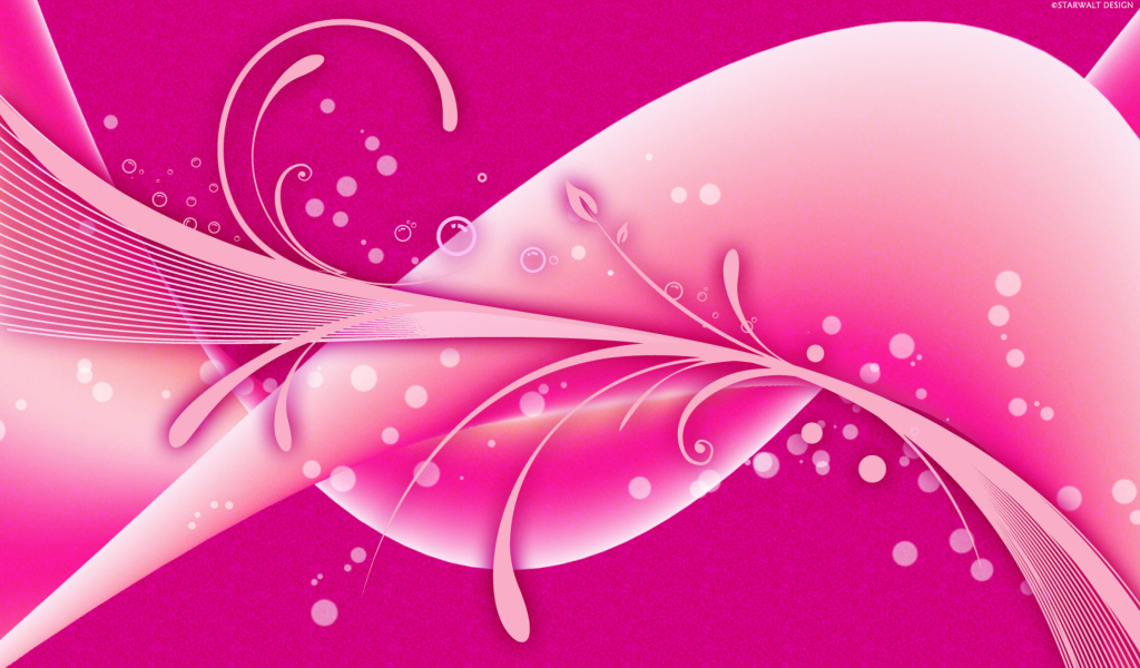 Pink Design wallpaper 1024x600