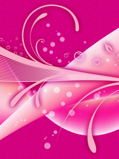 Pink Design screenshot #1 240x320