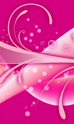 Pink Design screenshot #1 240x400