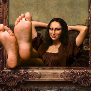 Art Parodies - Mona Lisa papel de parede para celular para 128x128
