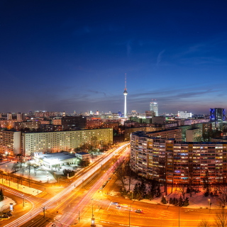 Berlin City Center papel de parede para celular para iPad 3
