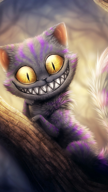 Sfondi Cheshire Cat 360x640