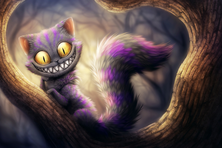Cheshire Cat wallpaper
