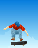 Skater Boy screenshot #1 128x160