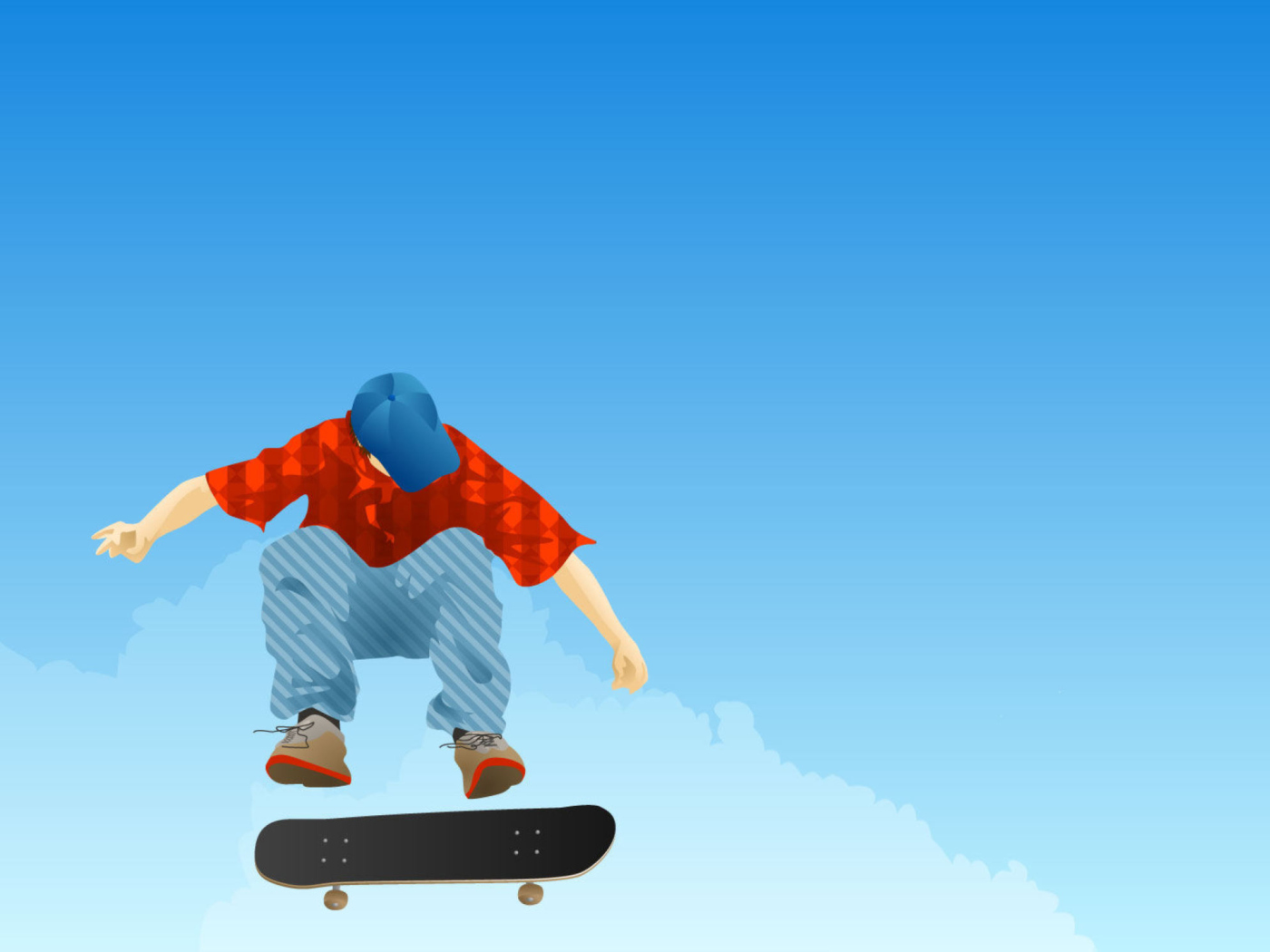 Screenshot №1 pro téma Skater Boy 1400x1050