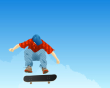 Das Skater Boy Wallpaper 220x176