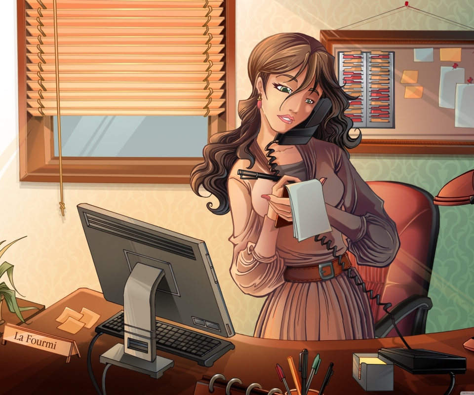 Secretary wallpaper 960x800