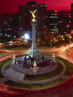 Fondo de pantalla Mexico City 240x320
