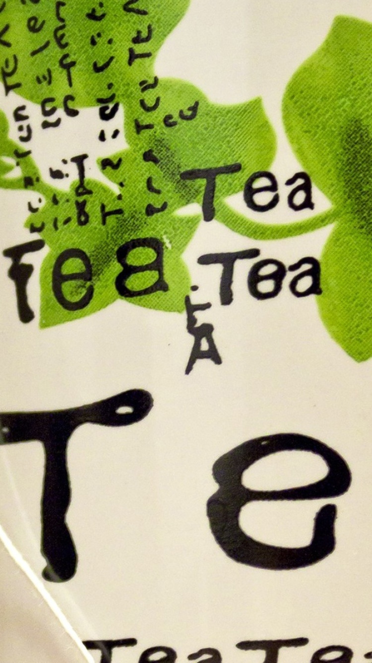 Tea Quote wallpaper 750x1334